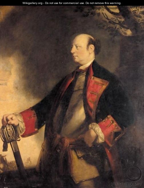 Portrait Of John Manners, Marquess Of Granby - Sir Joshua Reynolds