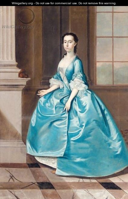 Portrait Of Betty Goodall, Mrs William Player - (after) Thomas Bardwell