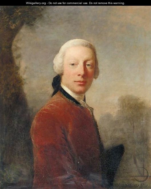 Portrait Of A Gentleman - Allan Ramsay