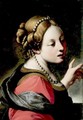 Portrait Of A Young Woman - (after) Antiveduto Gramatica
