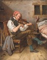 Der Geigenspieler (The Lone Fiddler) - Eduard Karl Gustav Lebrecht Pistorius
