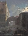 Seufzerbrucke Im Mondlicht, Venedig (The Bridge Of Sighs By Moonlight) - Friedrich Nerly