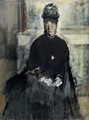 Portrait De Femme Assise - Edgar Degas