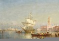 Vue De Venise - Charles Clement Calderon