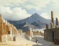 Vue De Pompei - Adrien Dauzats