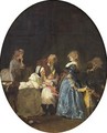 Scene Familiale - Philibert-Louis Debucourt