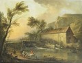 Paysage Au Moulin A Eau - (after) Jean-Baptiste Lallemand