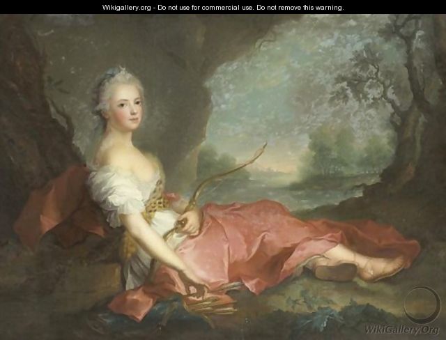 Madame Adelaide En Diane - (after) Jean-Marc Nattier