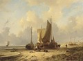 The Return Of The Fishing Boats - Remigius Adriannus van Haanen