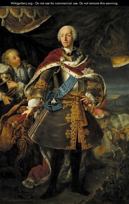 Portrait Von Herzog Karl I. Von Braunschweig-Wolfenbuttel (1713-1780) - David Luders
