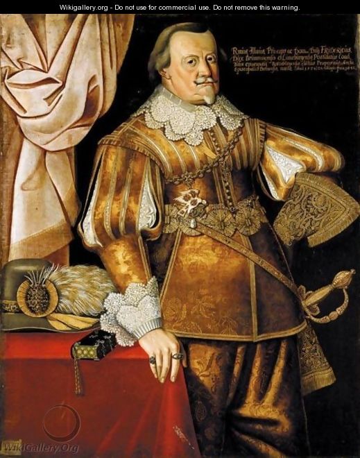 Portrait Of Duke Friedrich Of Brunswick And Luneburg (1574-1648) - German School