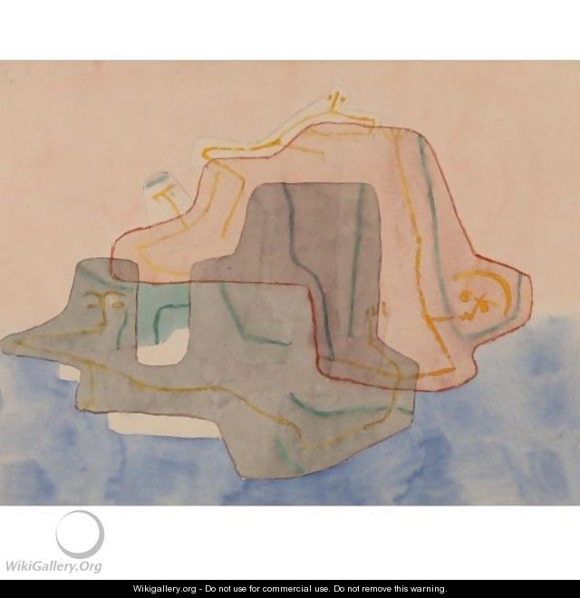 Mythos Einder Insel (Myth Of An Island) - Paul Klee