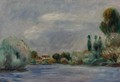 Maison Sur La Rive - Pierre Auguste Renoir