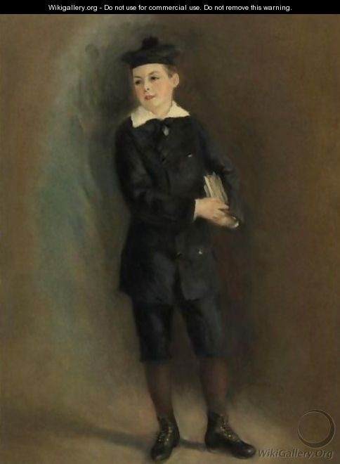 Le Petit Collegien - Pierre Auguste Renoir