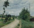 La Route D'Auvers, Pontoise - Camille Pissarro