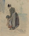 Paysanne Et Enfant - Camille Pissarro