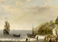 Seascape With Fisherfolk On A Beach - Isaac Willaerts