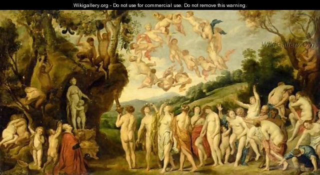 The Adoration Of Venus - (after) Jacob Jordaens