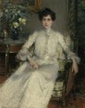 Portrait Of Madame Bing - Ernest Joseph Laurent
