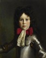 Portrait Of Louis-Rene-Antoine Alexandre De Gramont, Five Years Old, In Costume - Gustave Jean Jacquet