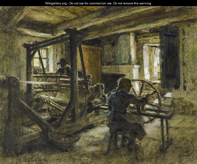 The Weavers - Leon Augustin Lhermitte