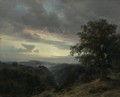 Sunrise On Hartz Mountain - Karl Friedrich Lessing
