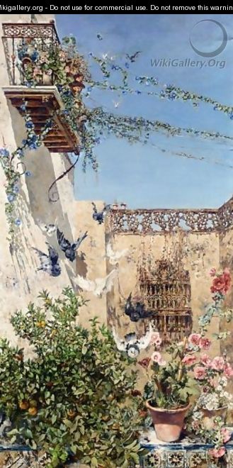 Balcon De Sevilla (A Sevillian Balcony) - Salvador Clemente