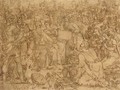 The Presentation Of Trophies To A King - Netherlandish School
