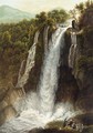 The Waterfall At Vetino, Near Terni - Wilhelm Kretzschmer