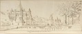 Three Sketchbook Sheets Views Of Haarlem - Hendrik Tavenier