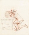 A Carpenter At Work - Jan Josef, the Elder Horemans