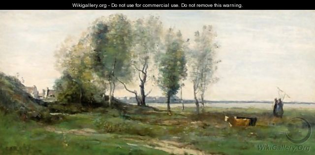 La Baie De Somme - Jean-Baptiste-Camille Corot