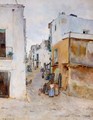 Pueblo Espanol (A Village Street) - Luis Graner Arrufi