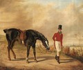 A Huntsman With His Horse - George Henry Laporte