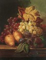 A Still Life With Grapes, Prunes And Pears - C.T. Bale