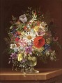 A Flower Still Life - Adelheid Dietrich