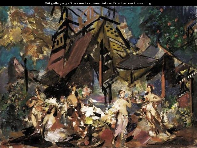 A Stage Design - Konstantin Alexeievitch Korovin