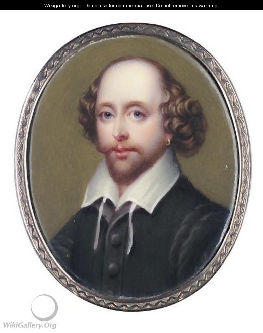 Portrait Of William Shakespeare - Henry Bone