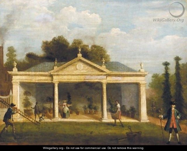 View Of Vauxhall Gardens - (after) Samuel Wale