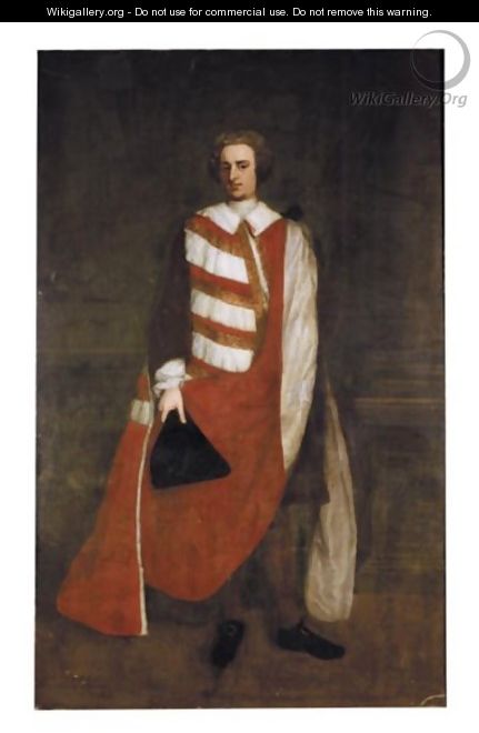 Portrait Of Charles Duke Of Marlborough (1706-1758) - Michael Dahl