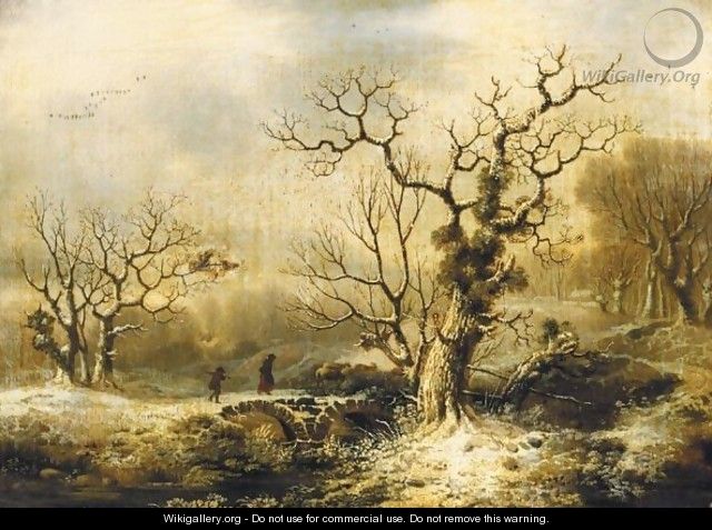 A Winter Landscape 2 - George, of Chichester Smith