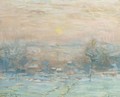 Sunrise In A Winterlandscape - Arthur C. Goodwin