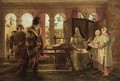Boccaccio's Visit To Dante's Daughter - William Bell Scott