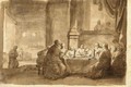 The Last Supper - Claes Cornelisz Moeyaert