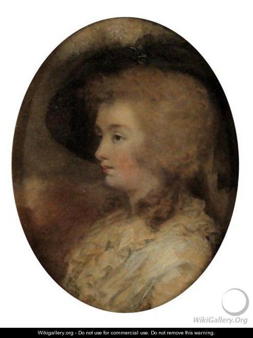 Portrait Of A Lady 2 - John Downman