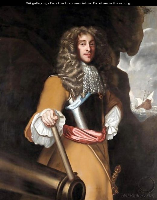 Portrait Of King James II - English School