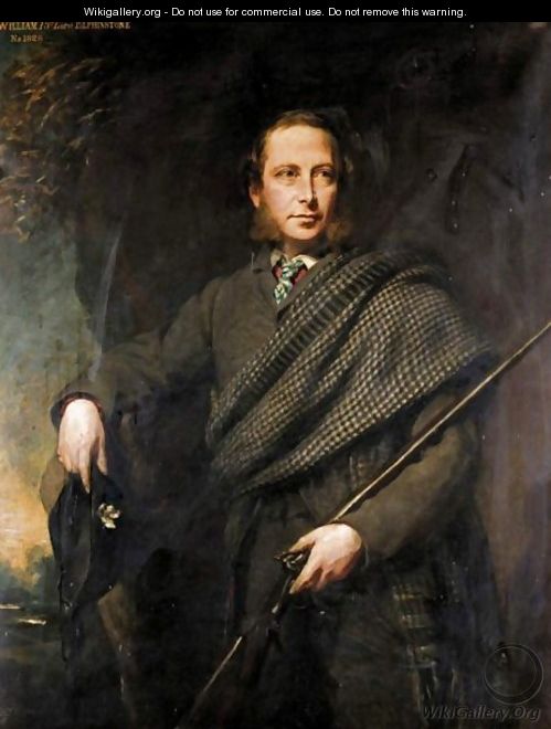 Portrait Of William, 15th Lord Elphinstone (1828-1893) - Colvin Smith