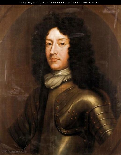 Portrait Of A Member Of The Elphinstone Family Wearing Armour - (after) Benjamin Ferrers