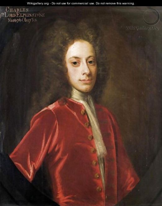 Portrait Of Charles, 9th Lord Elphinstone (1676-1738) - (after) William Aikman