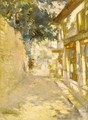 A Street Scene In Nice - Konstantin Alexeievitch Korovin